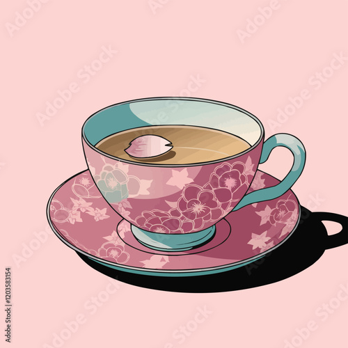 Jade Tea with Cherry Petal