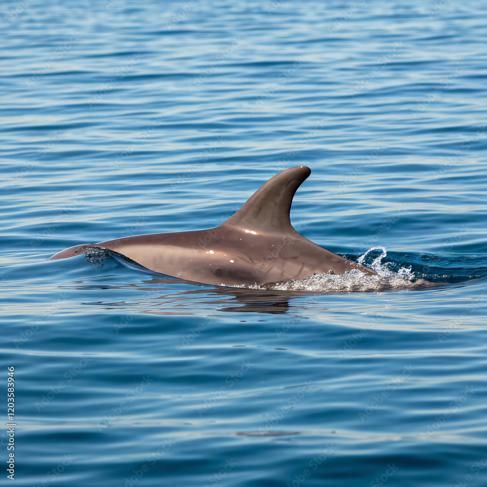 Fototapeta premium dolphin jumping out of water