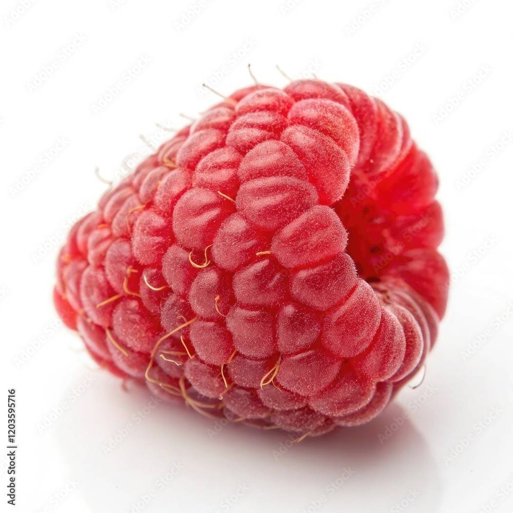 raspberry isolated on white raspberry isolated on white