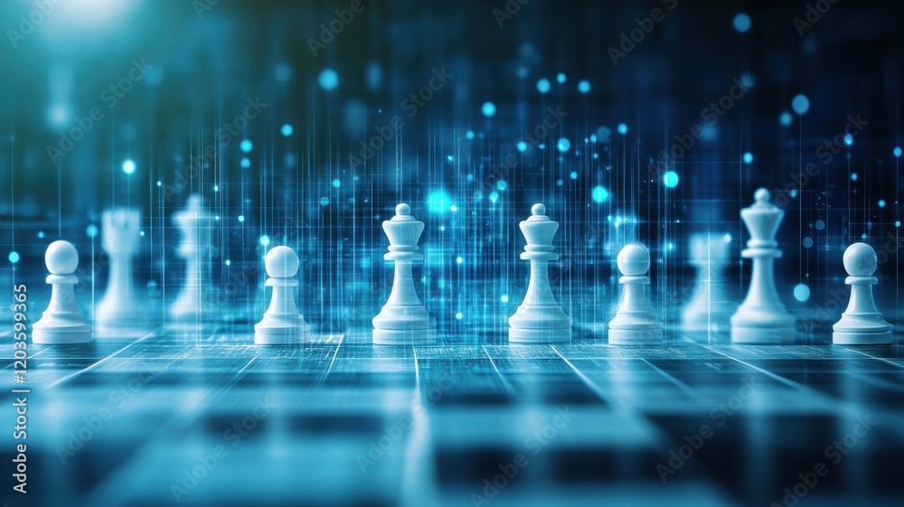 Strategic chess match digital arena photography virtual environment close-up competition insights Strategic chess match digital arena photography virtual environment close-up competition insights