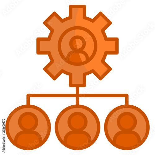 Lead Management  Icon Element For Design