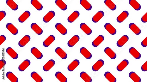 seamless pattern abstract shape motion on white background for backdrop 