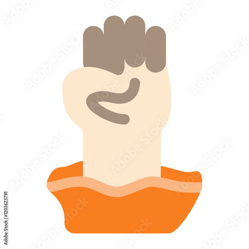 closed fist icon