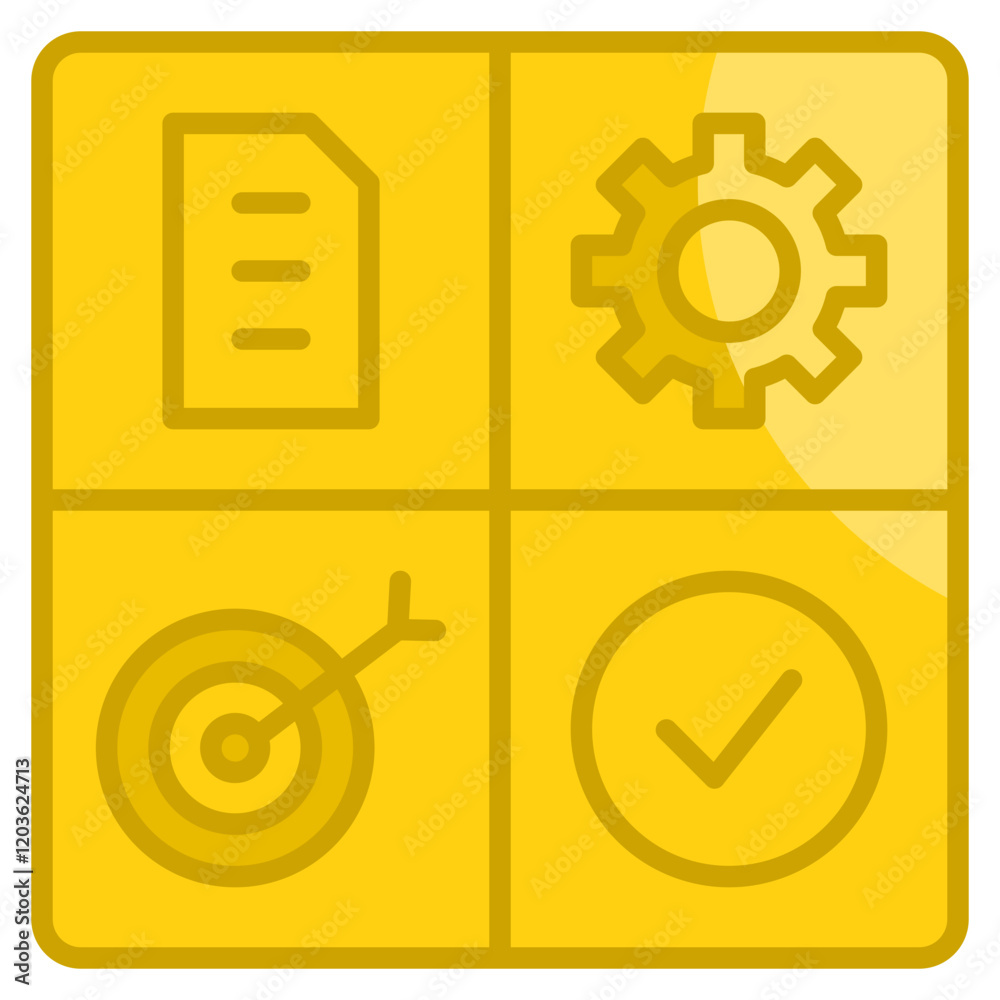 Plan-Do-Check-Act Icon Element For Design Plan-Do-Check-Act Icon Element For Design