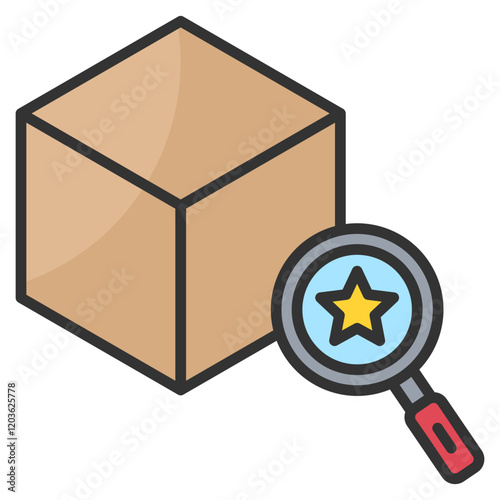 Quality Review  Icon Element For Design