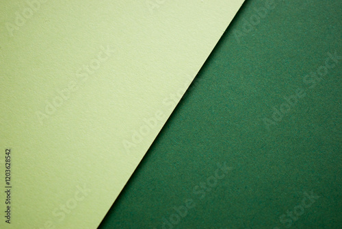 Diagonally divided two tone green background