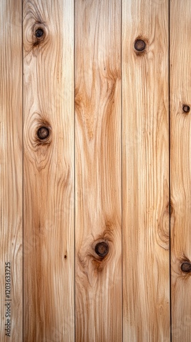 Close-up photo of natural wood texture background with detailed grain patterns and warm color tones
