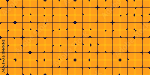 Yellow seamless checkered pattern. For use in Presentation, Flyer,Cover, textile design,  Leaflet, Cards, Landing, Website Design.