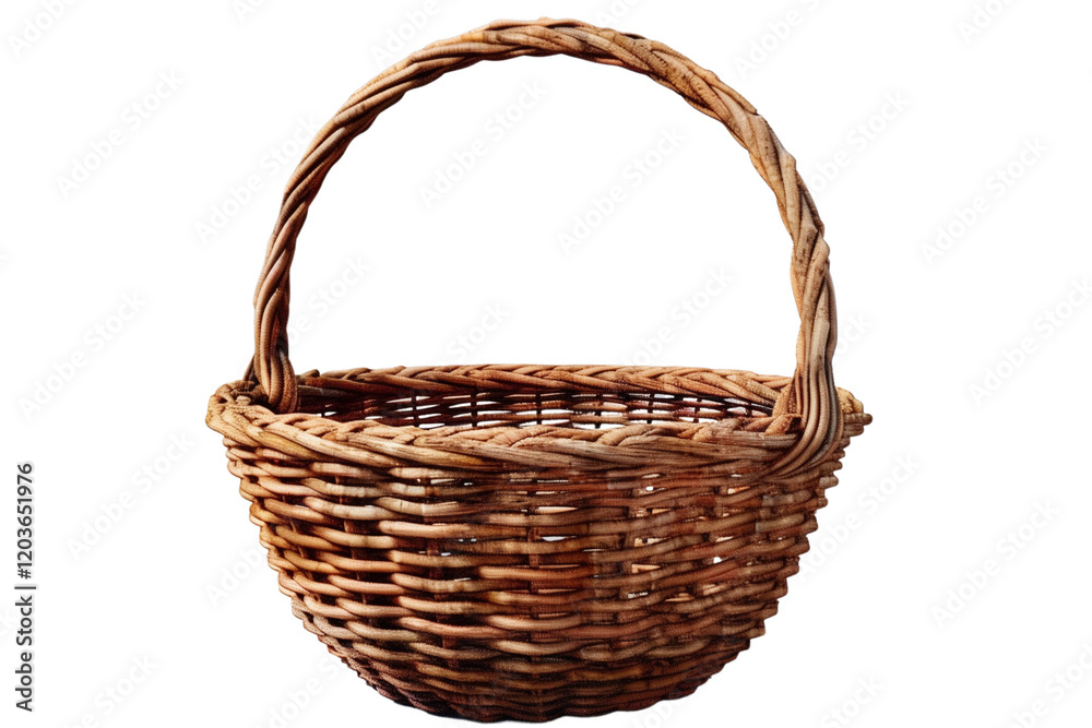 empty wicker basket empty wicker basket