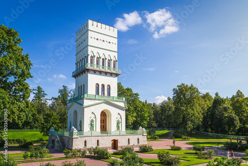 Bridges of Alexander Park in Tsarskoe Selo photo