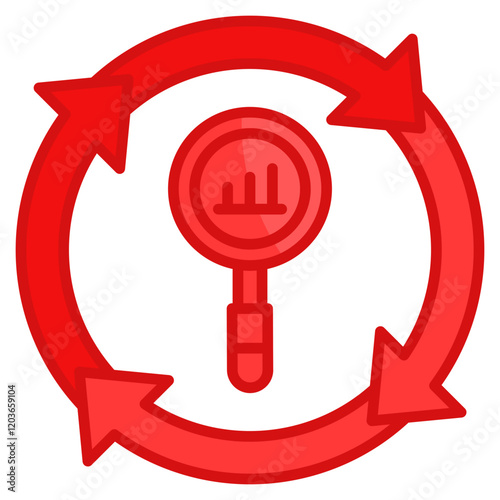 Research  Icon Element For Design