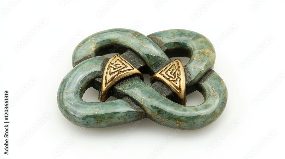 St Patrick's Day Celebration History Intricate decorative jade knot design. St Patrick's Day Celebration History Intricate decorative jade knot design.
