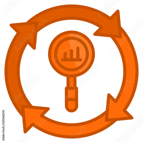 Research  Icon Element For Design