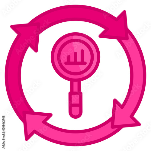 Research  Icon Element For Design