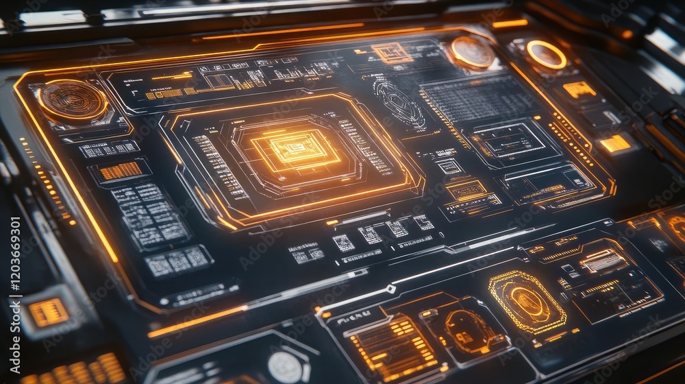 High-tech firewall concept with a glowing digital shield and firewall elements on a futuristic digital interface. High-tech firewall concept with a glowing digital shield and firewall elements on a futuristic digital interface.