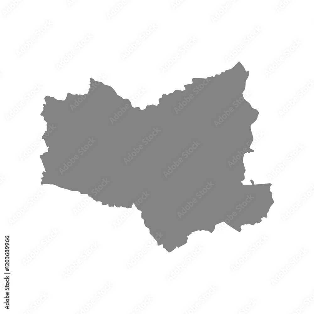 Cork city map silhouette simple and editable. Cork city map silhouette simple and editable.