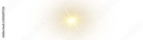 Png light sunlight, sun bright sunbeam, shine glowing sunshine lens, glow rays summer sky, sunny vibrant transparent effect