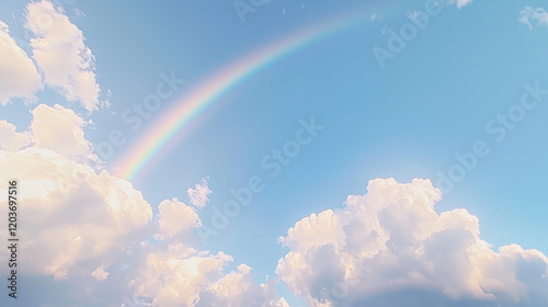 rainbow in the sky