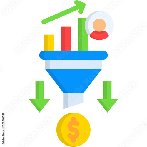 Sales Funnel Icon