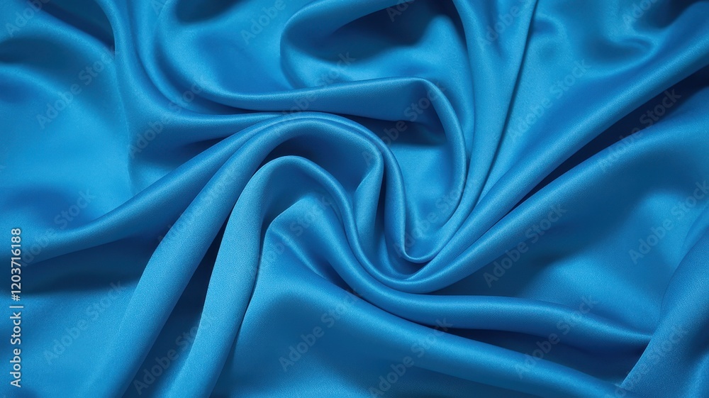 Blue fabric with a pattern on it Blue fabric with a pattern on it