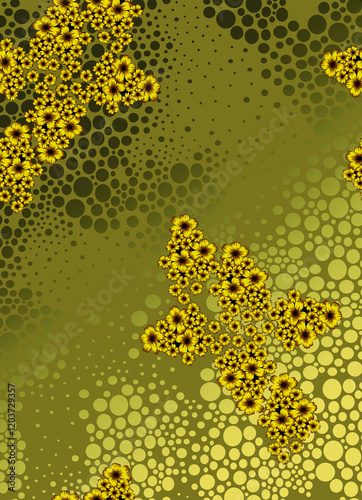 abstract yellow background