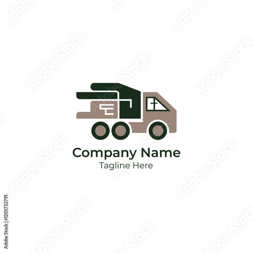 Truck Logo Design Vector