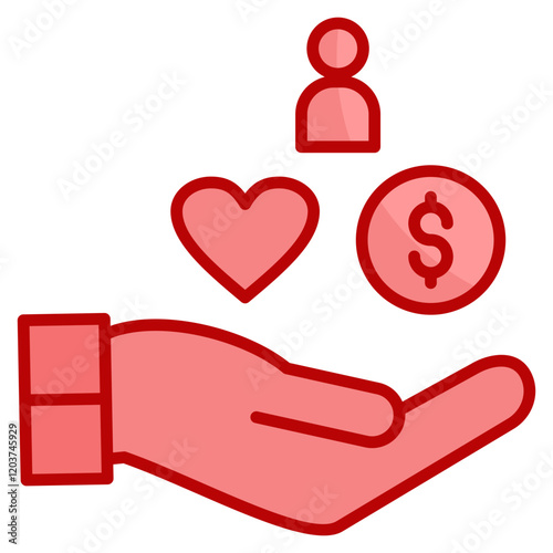 Loyalty  Icon Element For Design