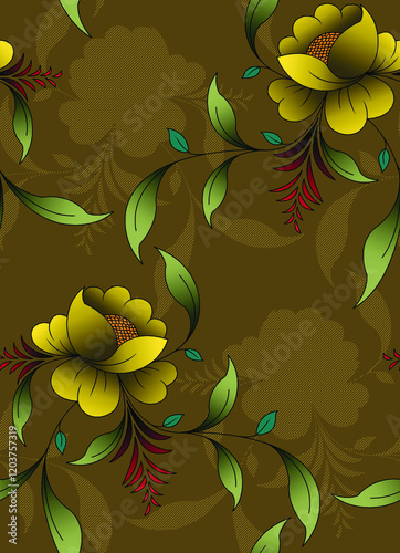 seamless floral pattern