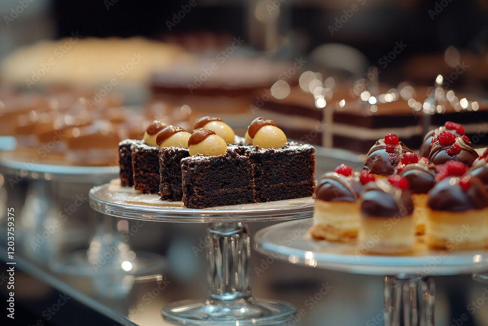 Luxurious Bakery Display with Assorted Desserts and Pastries 3 Luxurious Bakery Display with Assorted Desserts and Pastries 3