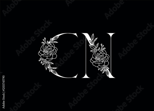 CN Logo Design Creative and Modern Logo Design
