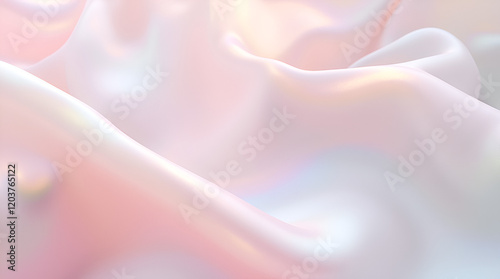 iridescent pearl texture with subtle pink and white