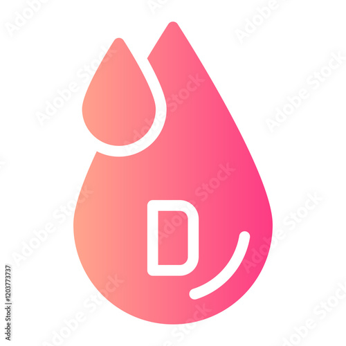 vitamin d gradient icon