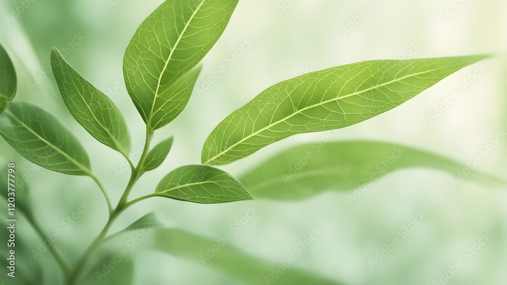 Close-up of vibrant green leaves with visible veins, set against a soft, blurred green background. Close-up of vibrant green leaves with visible veins, set against a soft, blurred green background.