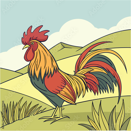 rooster and cock
