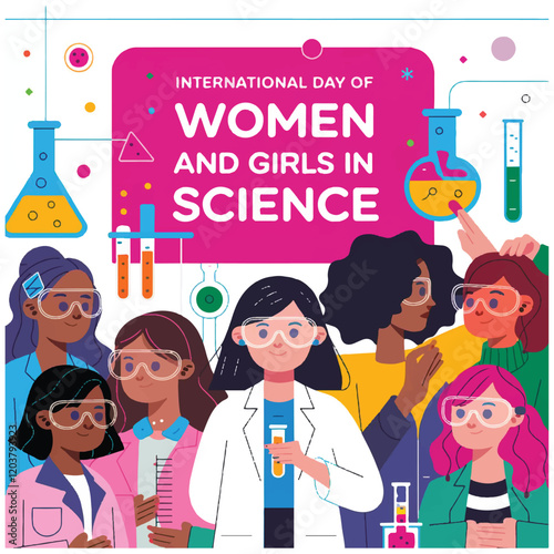 International Day of Women and Girls in Science flyer 4.eps