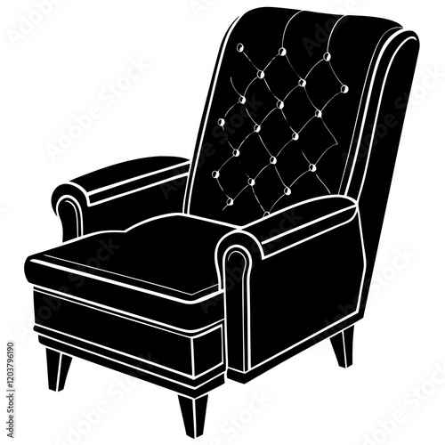 leather armchair
