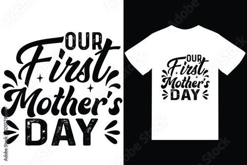 Mother day t shirt design