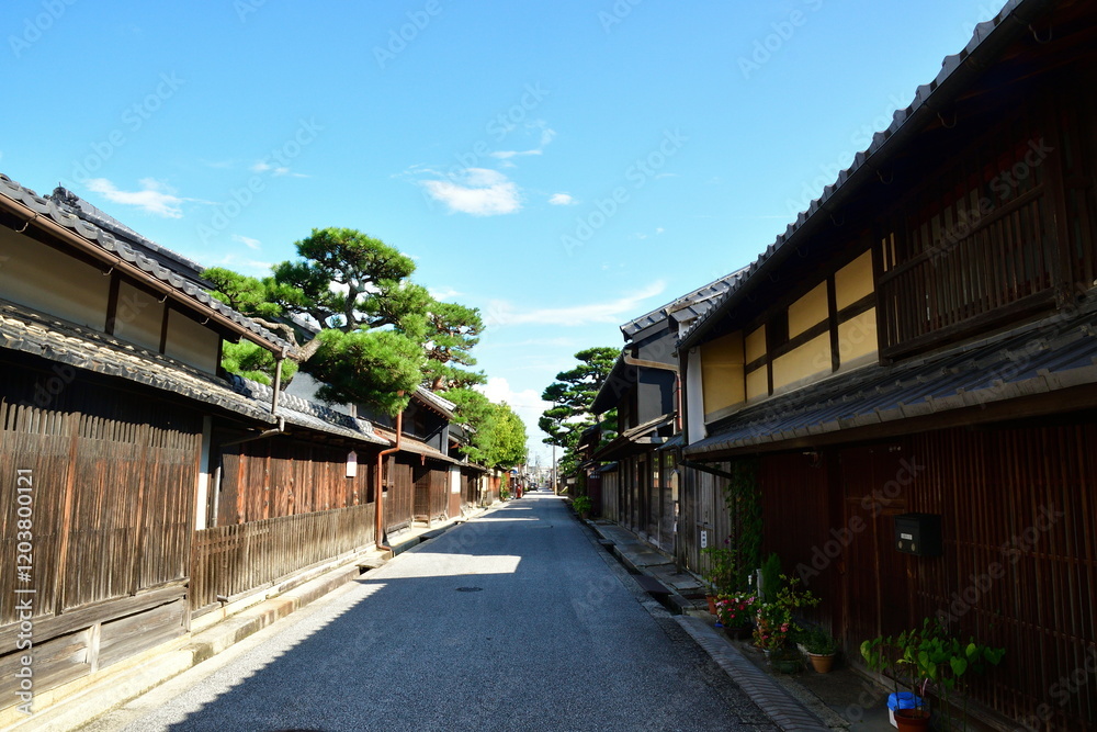 近江八幡の街並み(滋賀県) 近江八幡の街並み(滋賀県)