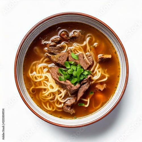 Delicious Bowl of Beef Nood...