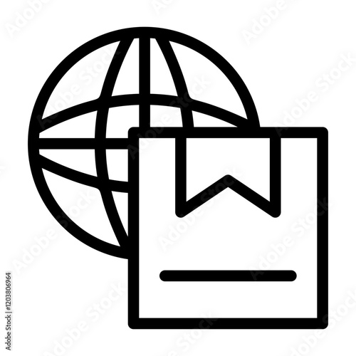 icons containing logistics, shipping, expeditions, cargo, delivery services, packages, goods