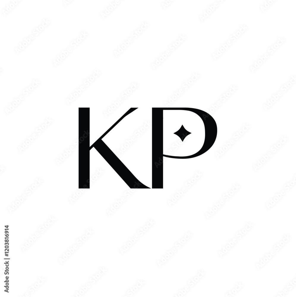 KP monogram logo design letter text name symbol monochrome logotype alphabet character simple logo KP monogram logo design letter text name symbol monochrome logotype alphabet character simple logo