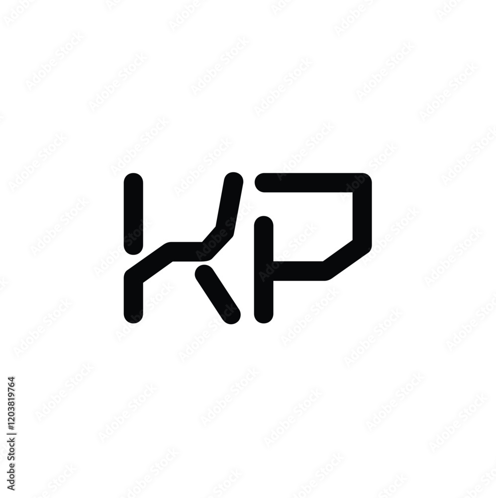 KP monogram logo design letter text name symbol monochrome logotype alphabet character simple logo KP monogram logo design letter text name symbol monochrome logotype alphabet character simple logo