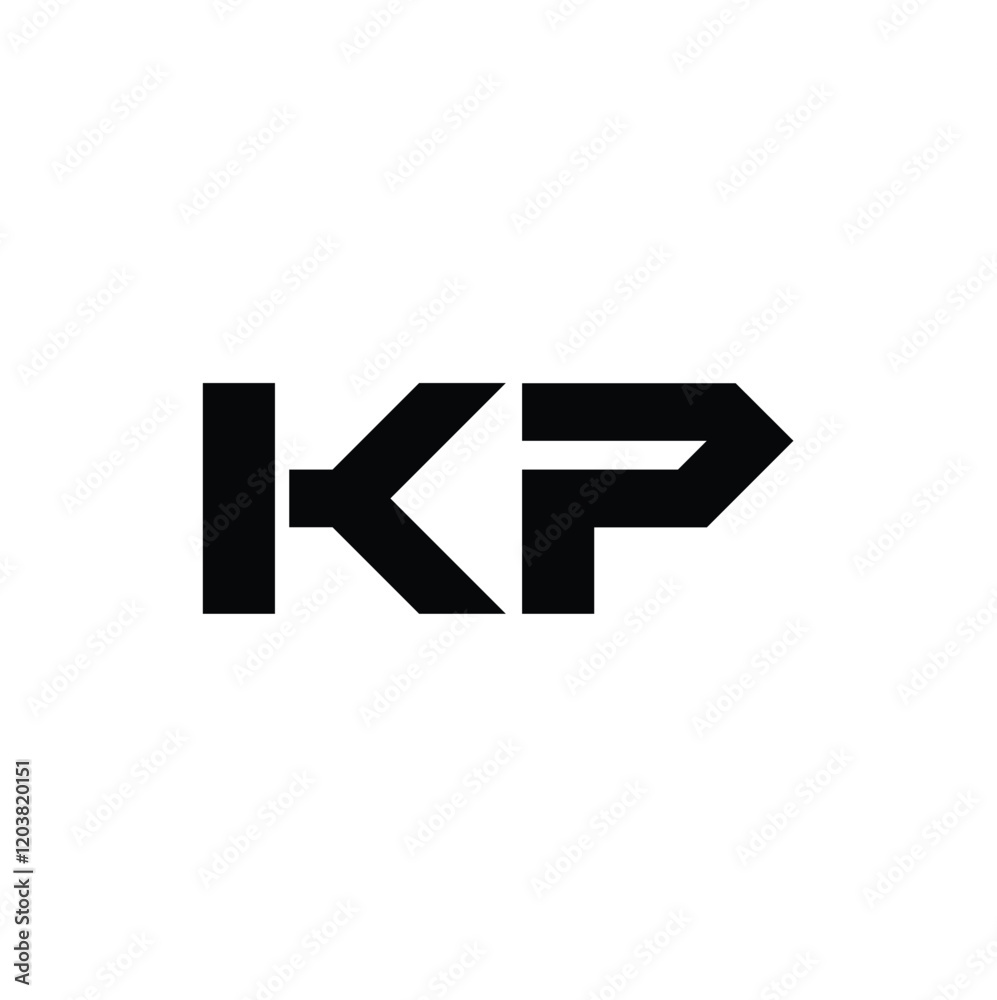 KP monogram logo design letter text name symbol monochrome logotype alphabet character simple logo KP monogram logo design letter text name symbol monochrome logotype alphabet character simple logo