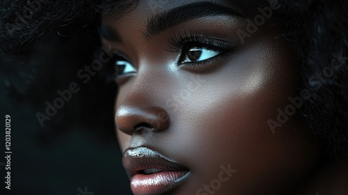 Portrait of a beautiful woman.