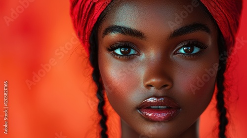 Portrait of a beautiful woman.