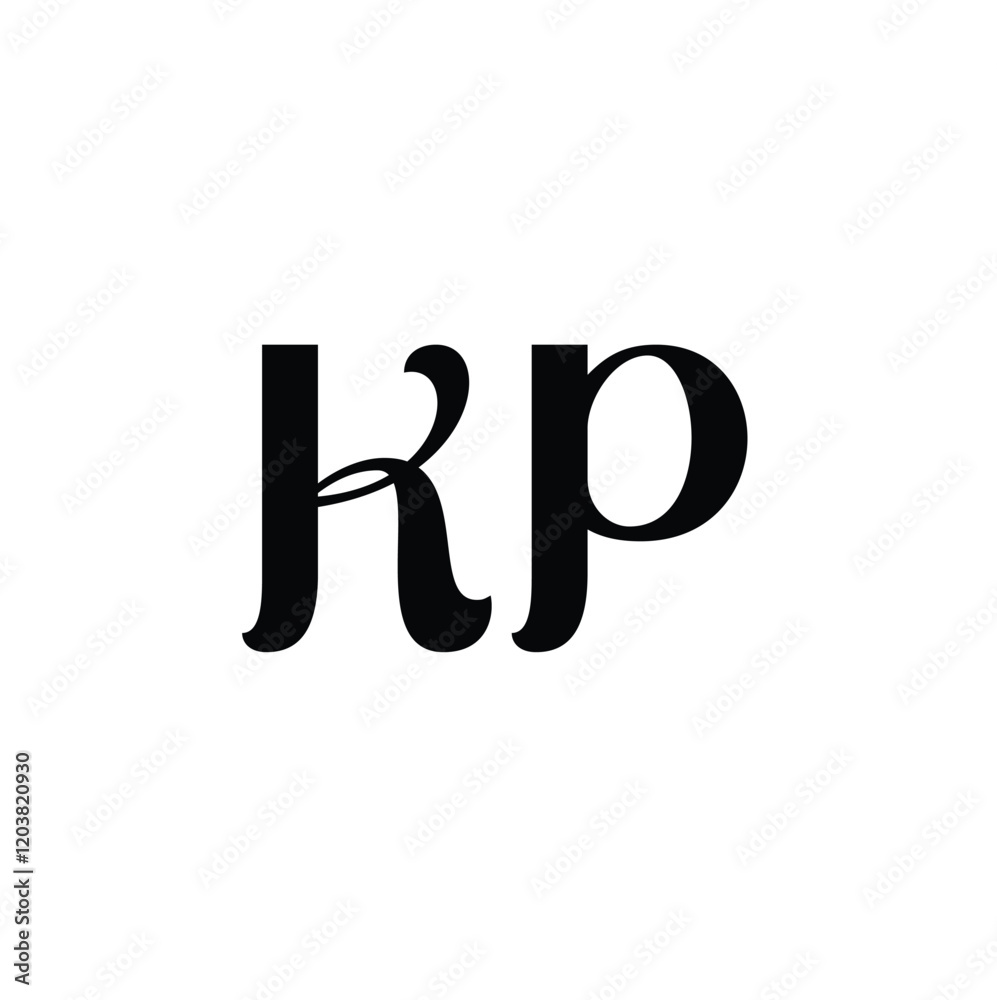 KP monogram logo design letter text name symbol monochrome logotype alphabet character simple logo KP monogram logo design letter text name symbol monochrome logotype alphabet character simple logo