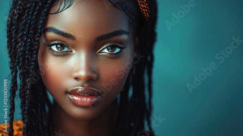 Portrait of a beautiful woman.