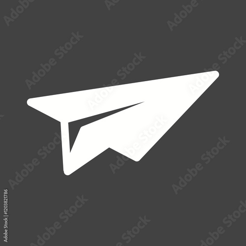 Objects Glyph Inverted illustration.