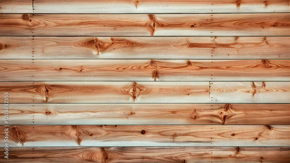 Natural Wood Paneling Texture Background: Close-Up of Rustic Wooden Wall with Knots, Horizontal Planks, and Warm Brown Tones Natural Wood Paneling Texture Background: Close-Up of Rustic Wooden Wall with Knots, Horizontal Planks, and Warm Brown Tones