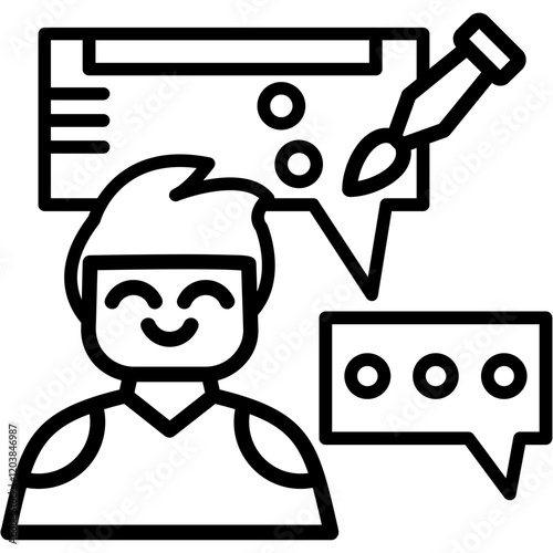 College Professor Icon